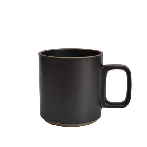 Medium Hasami Porcelain Black Mug 13 oz