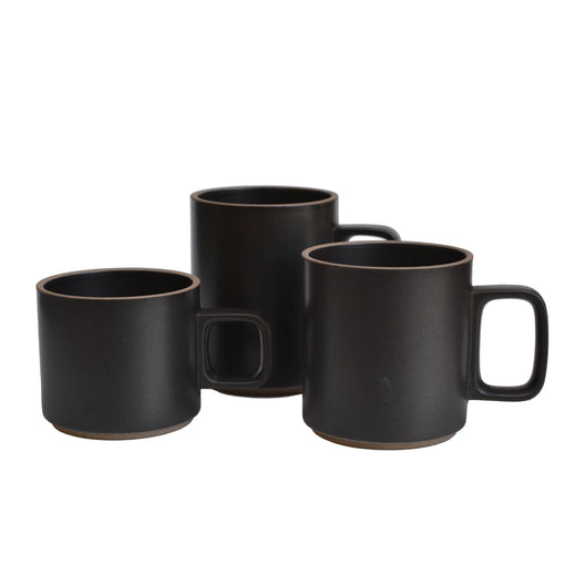 Hasami Black Mug Medium HPB020