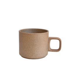 Small Brown Hasami Porcelain Mug 11 oz