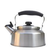 Japanese Stainless Steel Whistling Kettle, Inspired by Sori Yanagi Kettle, Made in Japan