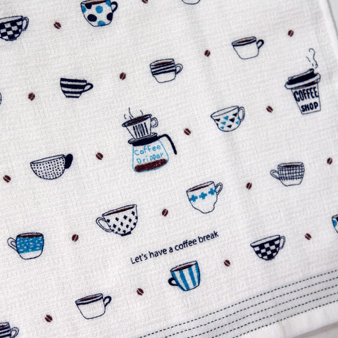 Coffee Cups Tenugui