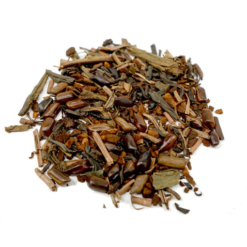 Ohayo blend including hojicha, cassia seed and chicory root