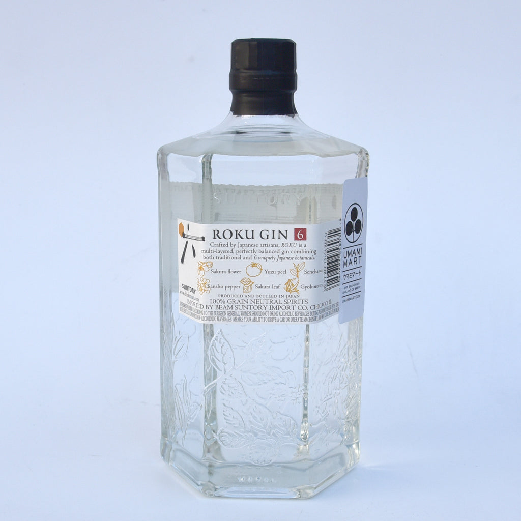 Suntory Roku Gin (BTL 750ml) – Umami Mart