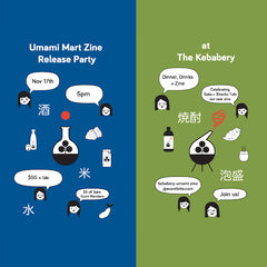 Umami Mart Zine Release Party at The Kebabery